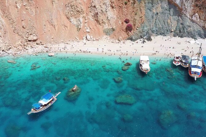 From Antalya Suluda Island Small Group Boat Trip with Lunch - Suluada’s clear water and forested shore