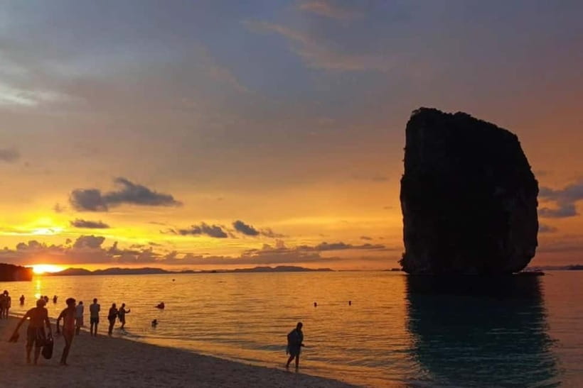 From Ao Nang Hong Island Longtail Cruise with Sunset Dinner - The longtail boat experience