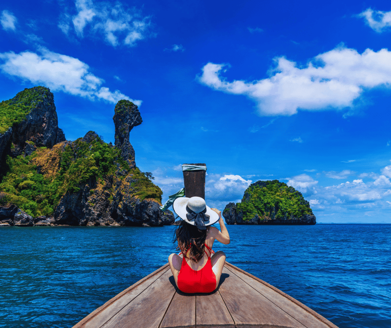 From Aonang: 4 Islands one day tour with Lunch - Poda Island gives you the longest break