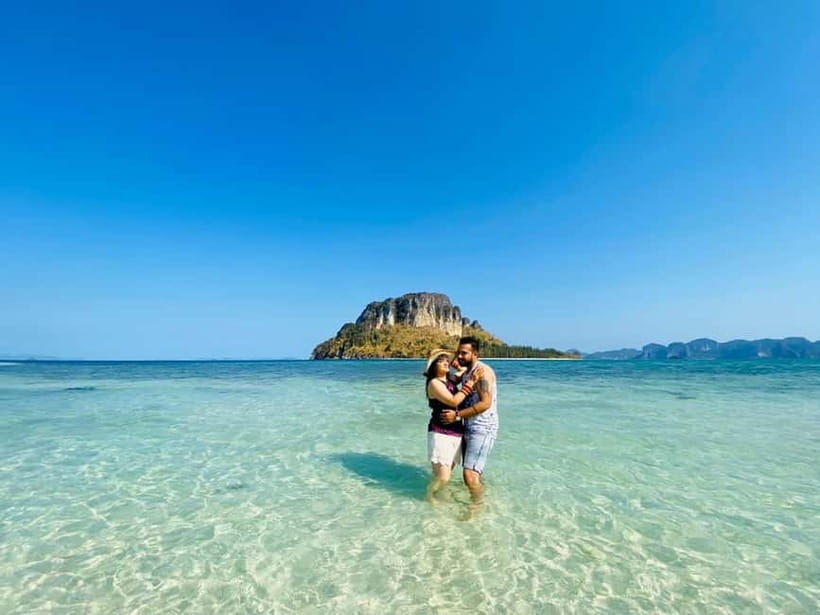 From Aonang: 4 Islands one day tour with Lunch - Morning pickup from Ao Nang and nearby areas