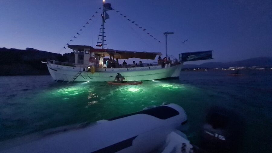 From Argostoli: Vardiani Island Sunset Cruise & Greek Meze - Music, dancing, and meeting people onboard