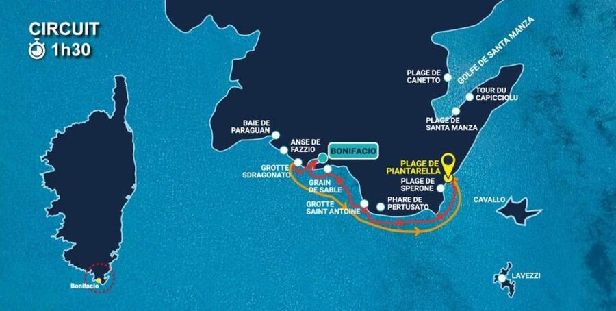 From Bonifacio: Cruise of the Cliffs and the Lavezzi Islands - Why the cliffs look different from the sea
