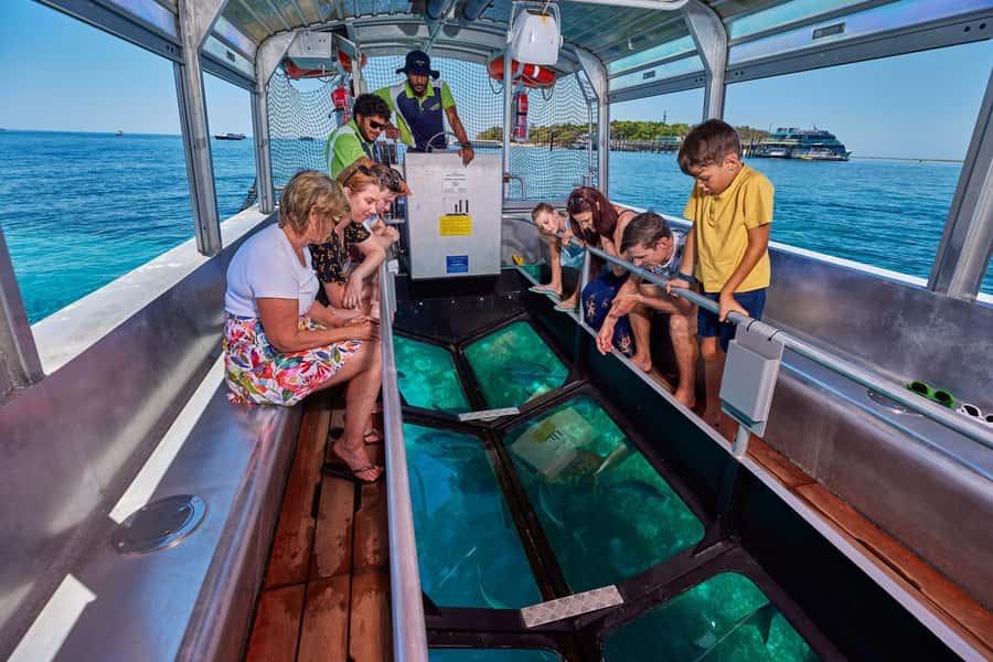 From Cairns: Full-Day Green Island Cruise - Glass-bottom boats and semi-submarine views