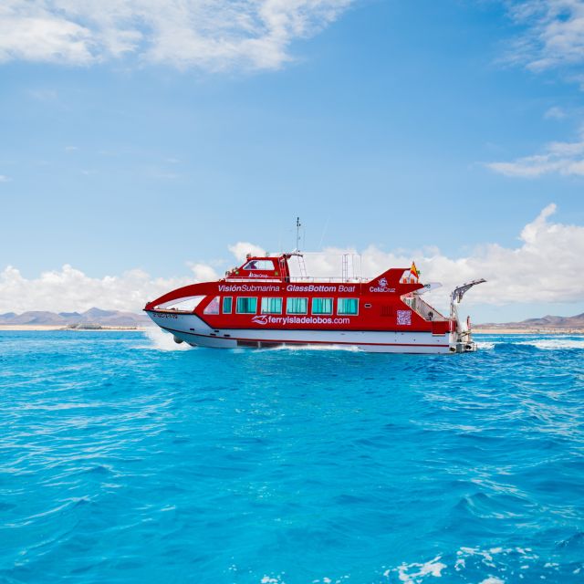 From Caleta de Fuste: Return Bus and Ferry to Lobos Island - The 15-minute ferry from Corralejo