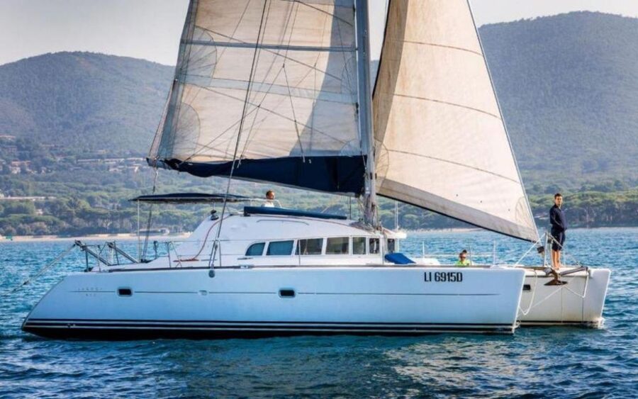 From Cannigione: Catamaran tour among La Maddalena islands - Setting out from Laconia near Cannigione and Palau