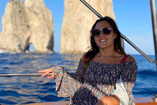 From Capri: 3-Hour Island Boat Tour with Optional Blue Grotto - Marina Piccola is the main water stop