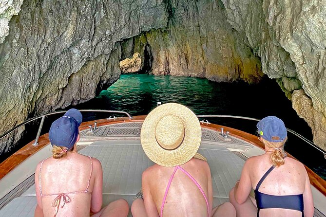 From Capri: 3-Hour Island Boat Tour with Optional Blue Grotto - The Green Grotto and Punta Carena Lighthouse