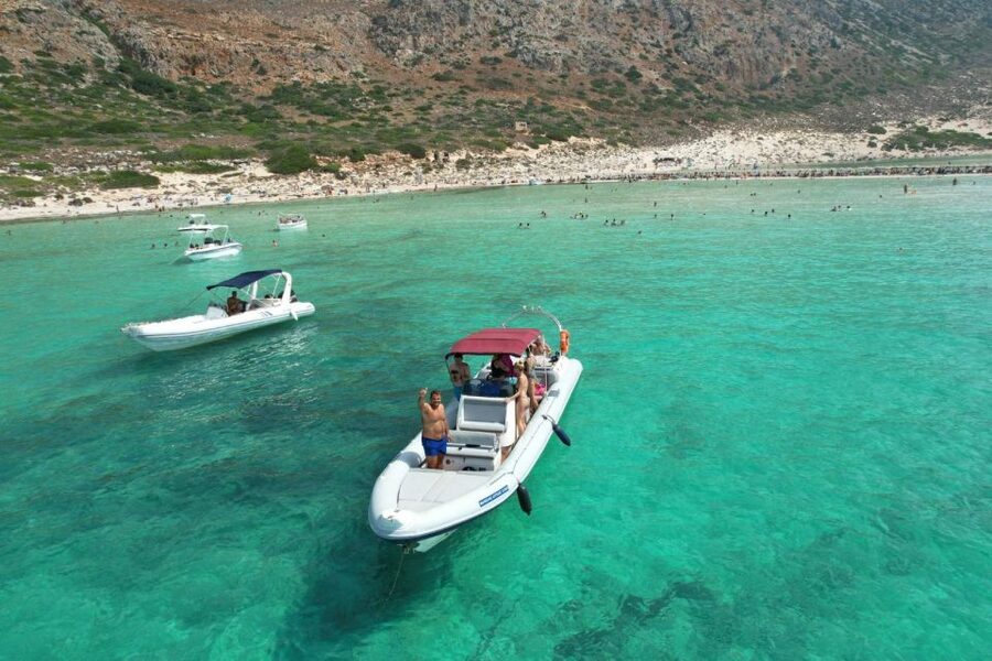 From Chania: Private Balos Bay & Gramvousa Island Boat Trip - Secluded bays on the way home