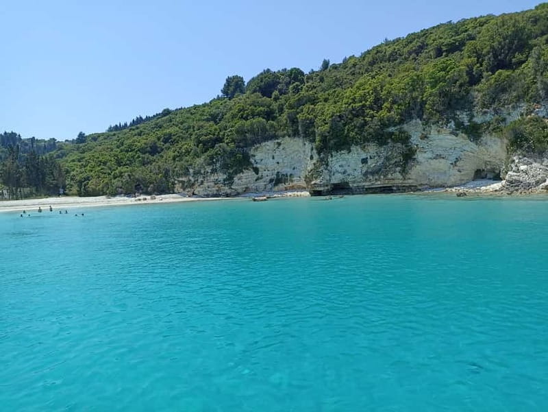 From Corfu: Blue caves & Paxos, Antipaxos island cruise - Crossing the Ionian Sea to Paxos