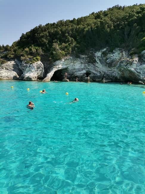 From Corfu: Blue caves & Paxos, Antipaxos island cruise - Starting at Lefkimmi Port in southern Corfu
