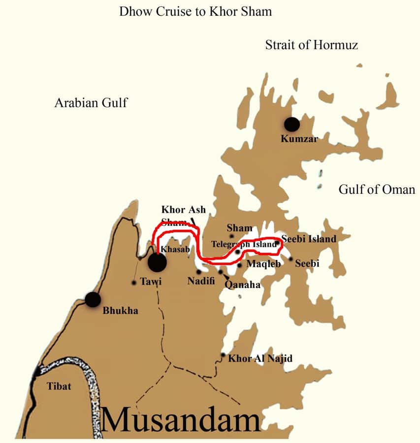 From Dubai to Norway of Arabia|Telegraph Island| Dhow Cruise - The early drive from Dubai to Khasab