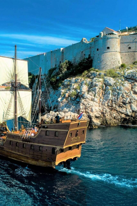 From Dubrovnik: Elaphiti Islands Galleon Cruise with Lunch - What the $76 price really includes