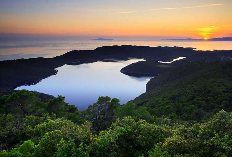 From Dubrovnik: Mljet Island Guided Catamaran Day Tour - Entering Mljet National Park