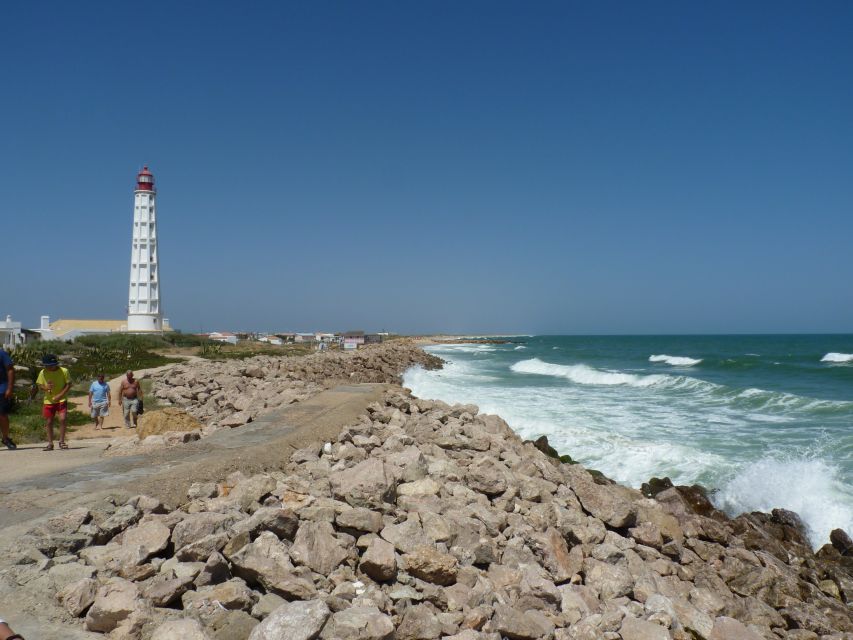 From Faro: 2-Island, 2-Stop Ria Formosa Catamaran Tour - The guide and boat make a real difference