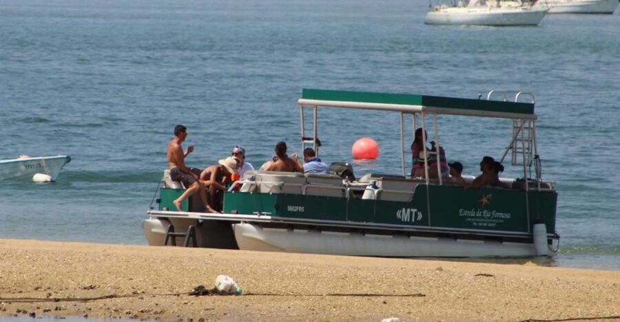 From Faro: 2-Island, 2-Stop Ria Formosa Catamaran Tour - What the three-hour route feels like