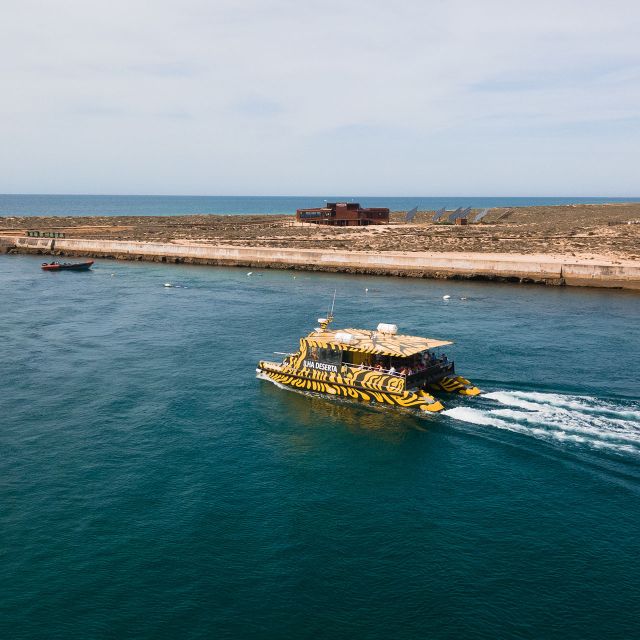 From Faro: Catamaran Boat Trip to Deserta Island with Stop - Finding the Porta Nova pier in Faro
