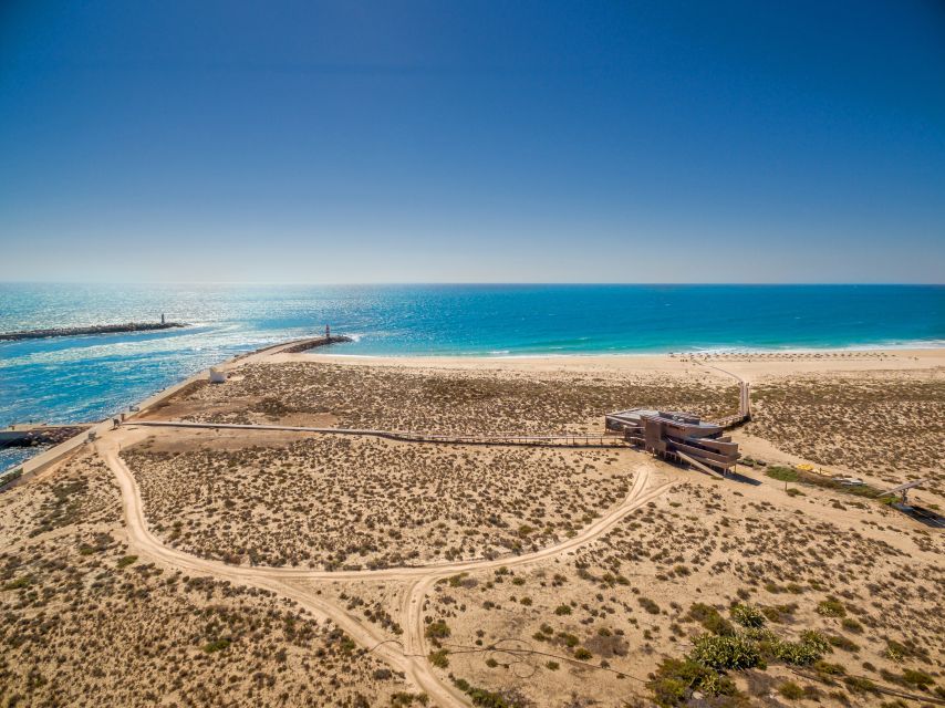 From Faro: Catamaran Boat Trip to Deserta Island with Stop - Arriving at the island and choosing your pace
