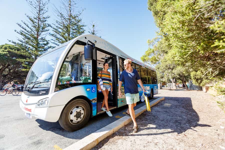From Fremantle: Rottnest Island Ferry & Bus Day Tour - Leaving Fremantle on the Rottnest Express