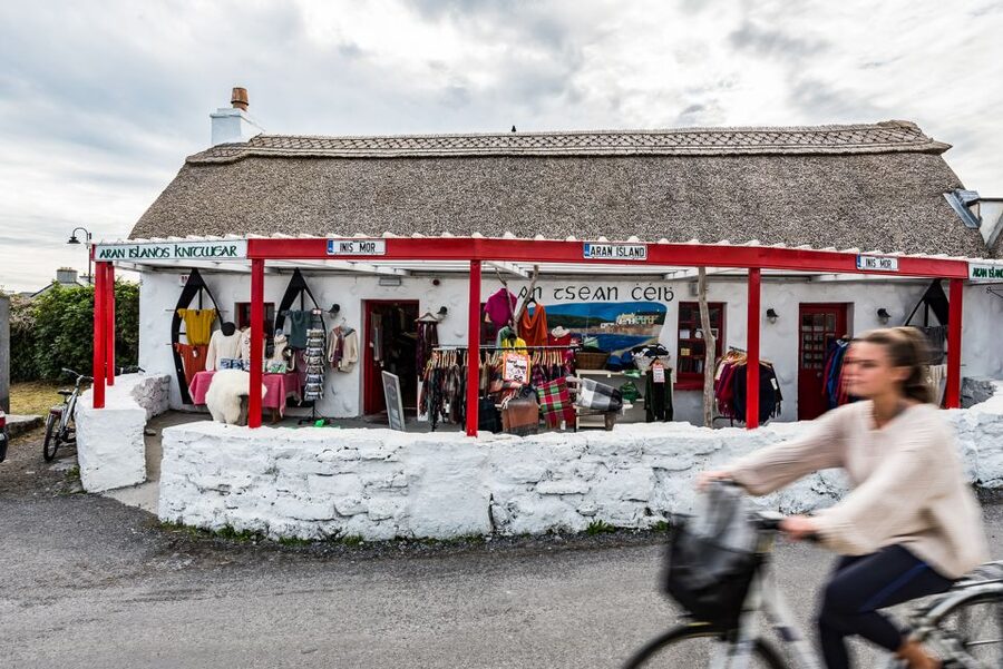 From Galway: Aran Islands & Cliffs of Moher Day Cruise - Four and a half hours on Inis Mór