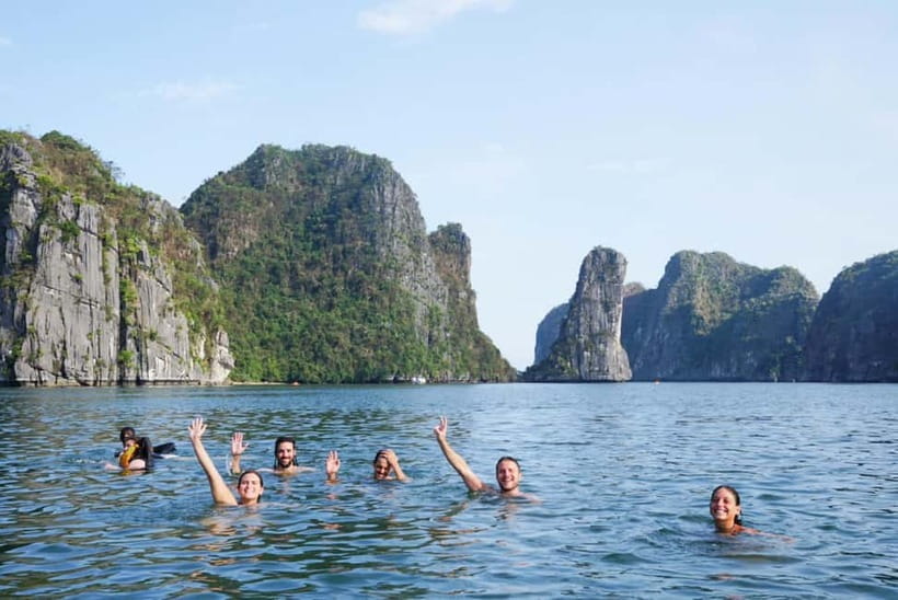 From Hanoi: Cat Ba Island and Lan Ha Bay Cruise Day Trip - The return cruise ends with fruit and tea
