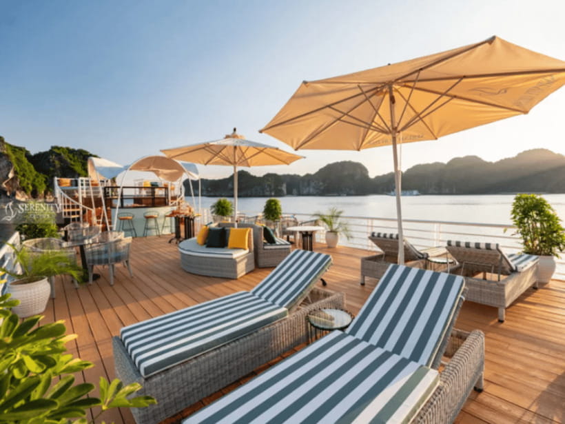 From Hanoi: Lan Ha Bay and Cat Ba Island Cruise with Lunch - Kayaking, swimming, and the boat waterslide