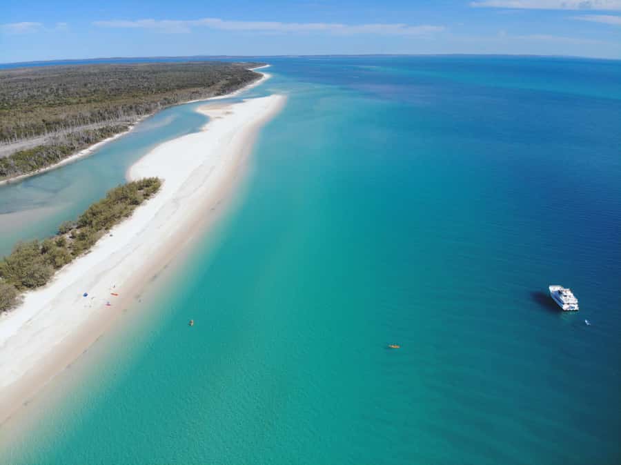 From Hervey Bay: Half-Day K'gari Fraser Island Beach Cruise - Leaving Hervey Bay from Great Sandy Straits Marina