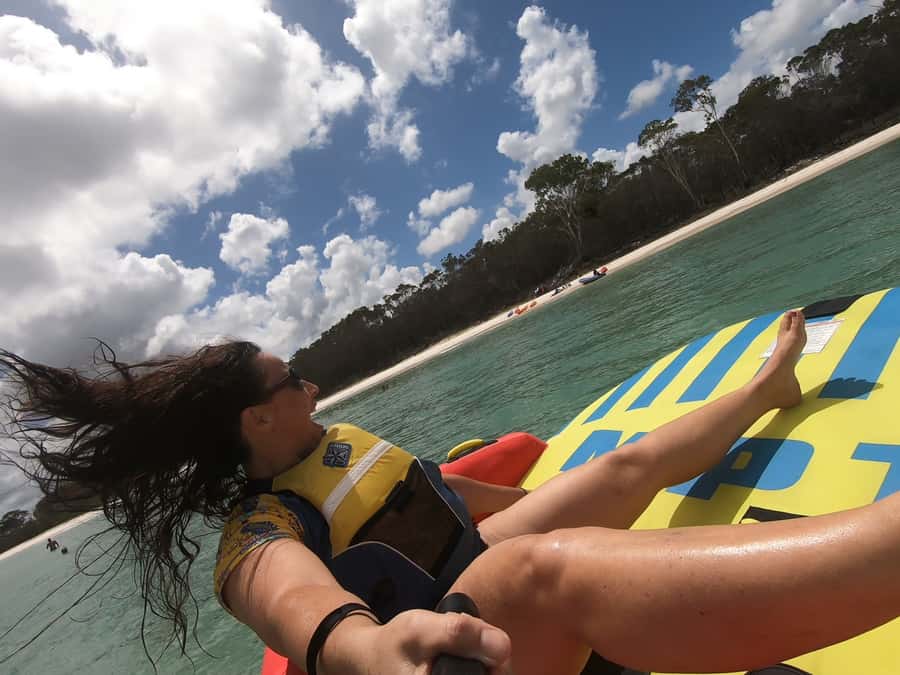From Hervey Bay: Half-Day K'gari Fraser Island Beach Cruise - Pelican Banks when tides or weather change the plan