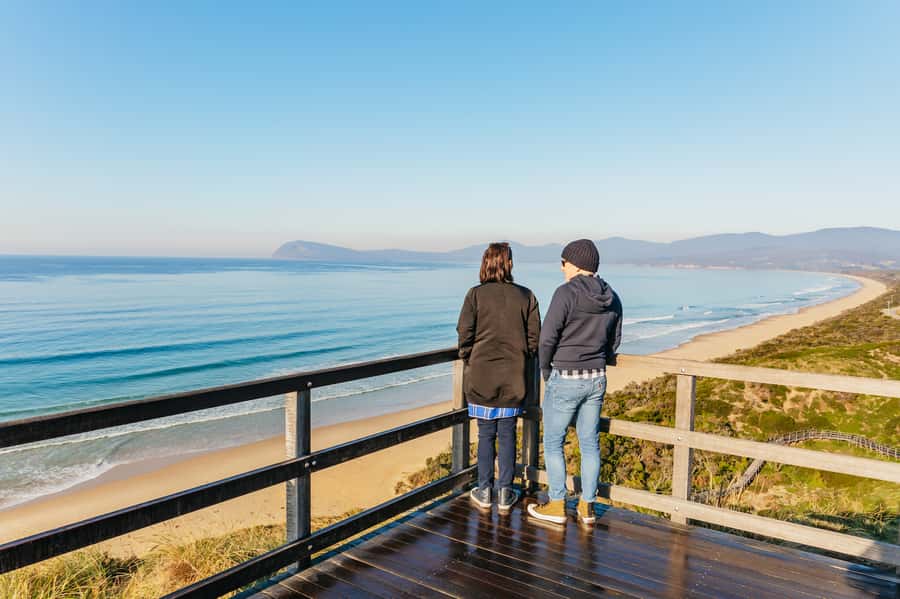 From Hobart/Adventure Bay: Bruny Island Wilderness Cruise - The crew and the tone of the day