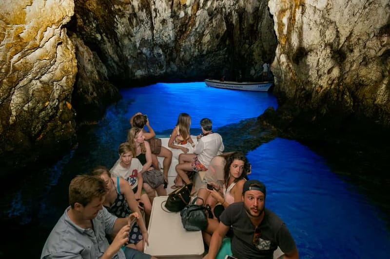 From Hvar: Blue Cave and Pakleni Islands Private Boat Tour - Stiniva Cove rewards an hour in the water