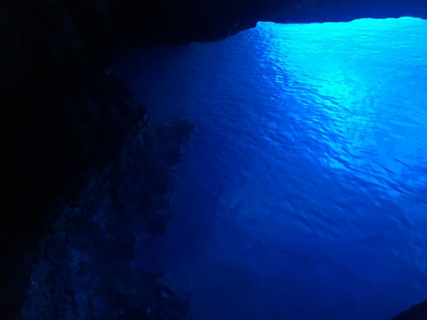 From Hvar: Blue Cave, Green Cave & 5 Islands Speedboat Tour - The Blue Cave on Biševo