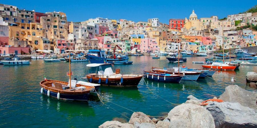 From Ischia: Procida Island Full-Day Boat Tour with Lunch - The first swim stops along Ischia