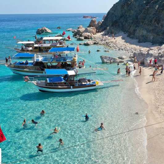 From Kemer, Antalya, Belek: Adrasan Suluada Island Boat Tour - Key points at a glance