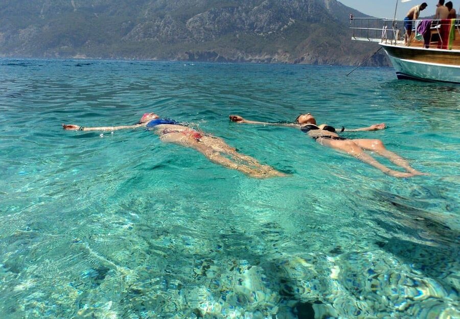 From Kemer, Antalya, Belek: Adrasan Suluada Island Boat Tour - Saluda Bay and the first swim