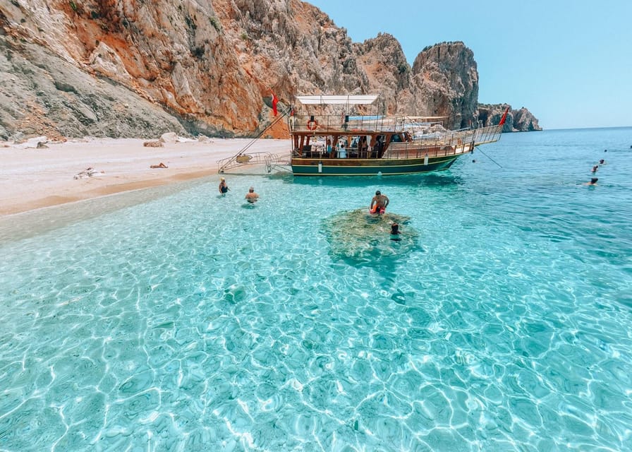 From Kemer, Antalya, Belek: Adrasan Suluada Island Boat Tour - Tea, shade, and the ride back
