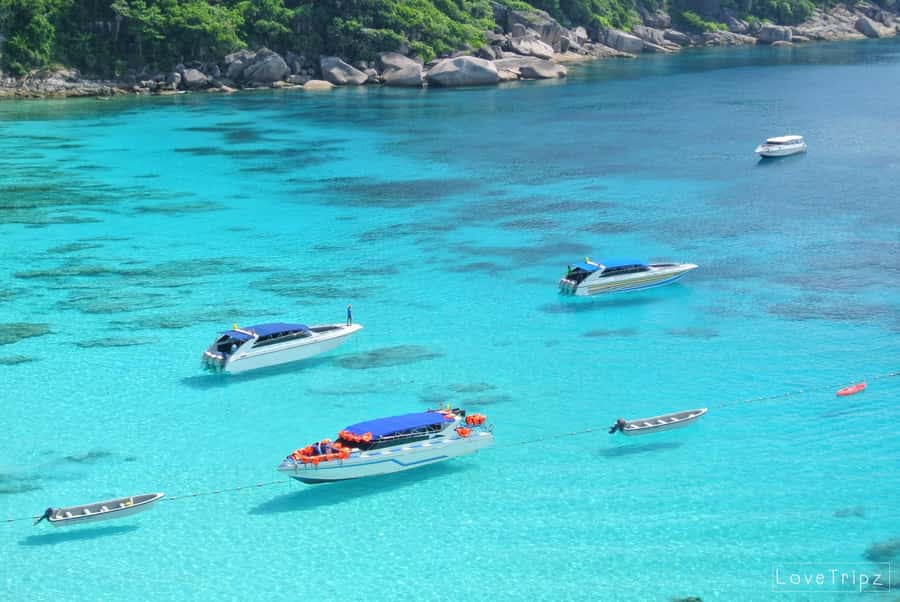From Khao Lak & Phuket: Trip to Similan Islands by Speedboat - The 80-minute speedboat ride to the islands