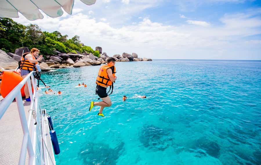 From Khao Lak: Similan Islands Day Trip by Luxury Catamaran - The catamaran ride and the luxury question