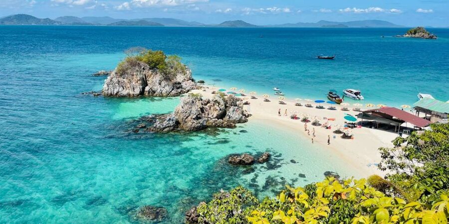 From Ko Yao Yai: Koh Khai Islands Private Boat Tour w/ Lunch - Koh Khai Nok: white sand and easy water time