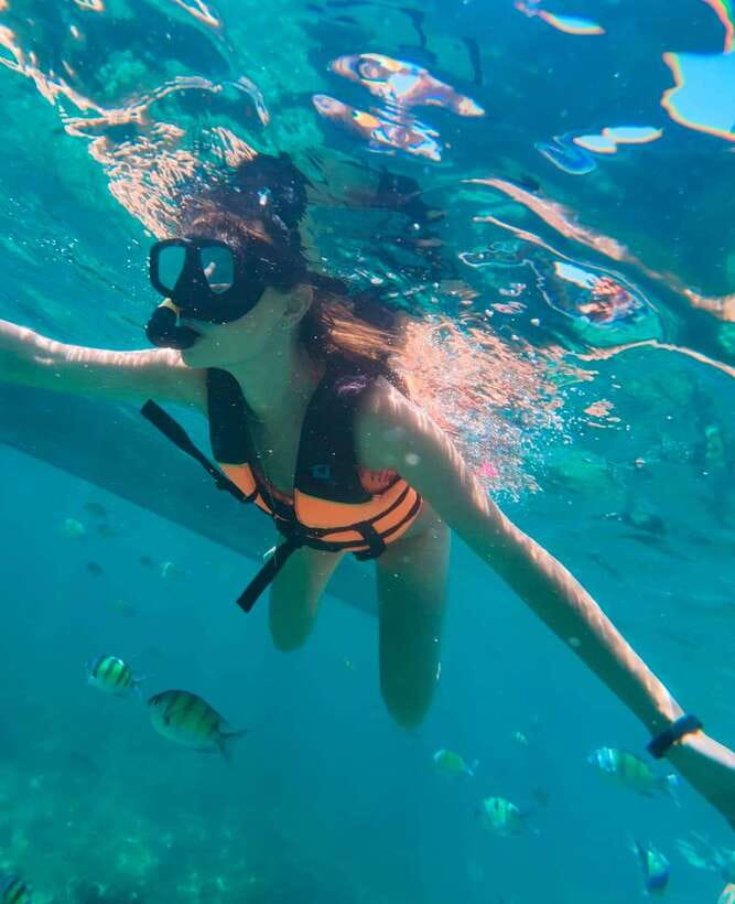 From Koh Phi Phi island and 7 Islands Long Tail Boat Trip - A full day around Phi Phi by longtail boat