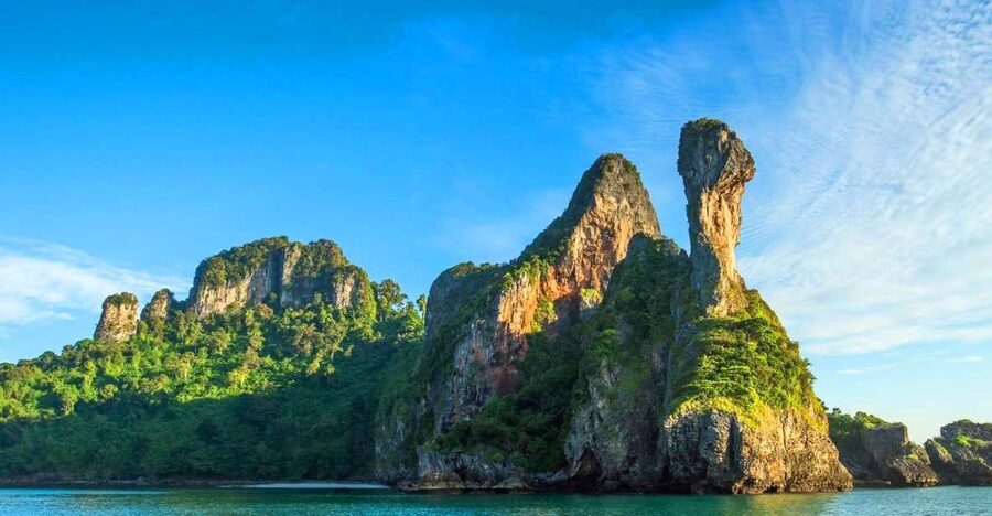 From Krabi: 4 Islands Snorkeling Tour by Speed Boat - The morning pickup and ride to the coast