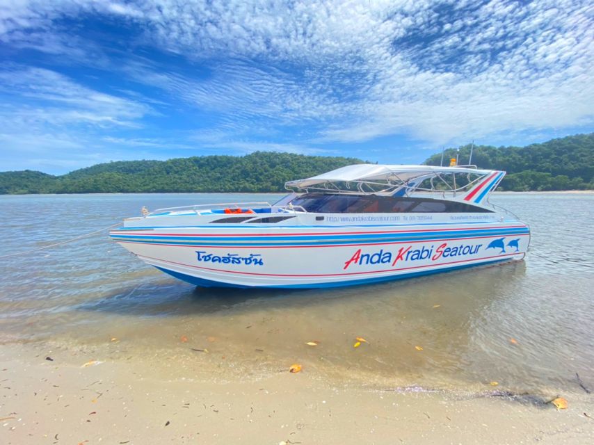 From Krabi: Phi Phi Island Full-Day Private Speed Boat Tour - Snorkeling at Loh Samah Bay