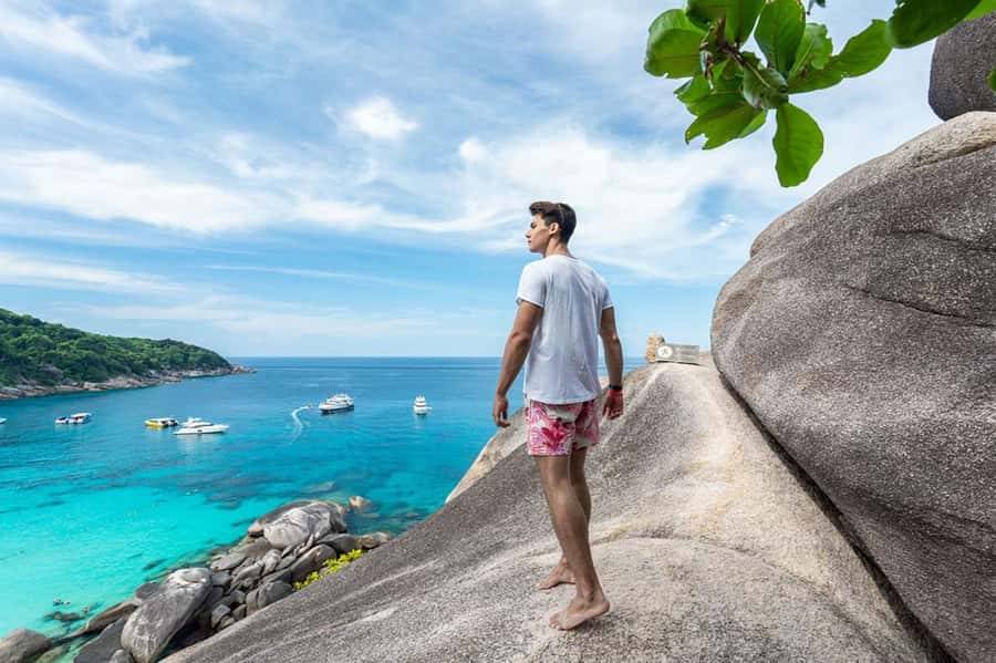 From Krabi: Similan Islands Snorkeling Trip by Speedboat - Koh 7 and Koh 9 for snorkeling
