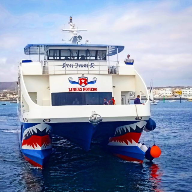 From Lanzarote: Lobos Island and Fuerteventura Day Cruise - Corralejo free time: shops, food, and a timing choice