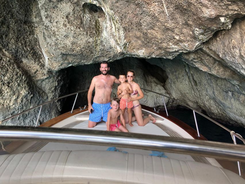 From Naples: Boat Tour to Capri Island with Aperitiv - Capri from sea level