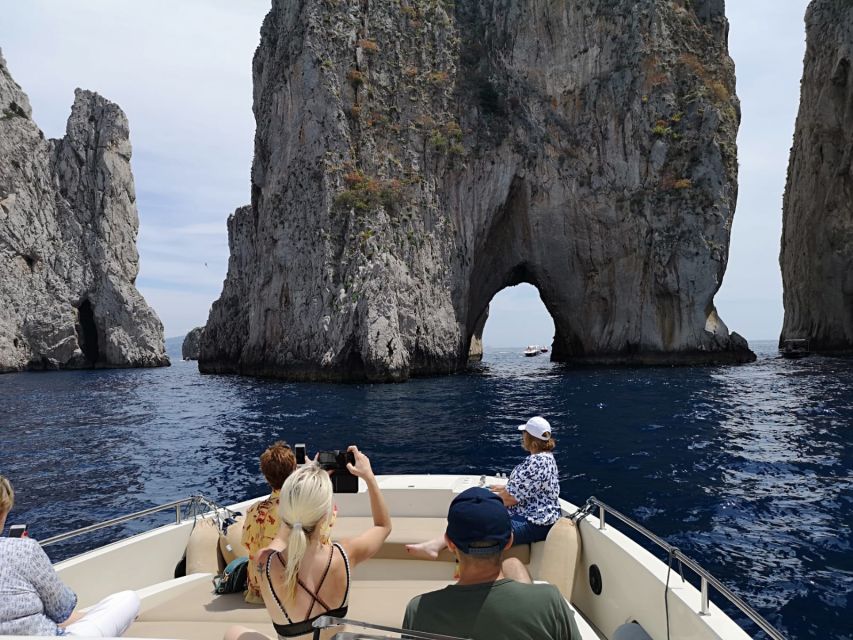From Naples: Boat Tour to Capri Island with Aperitiv - Returning to Naples by boat