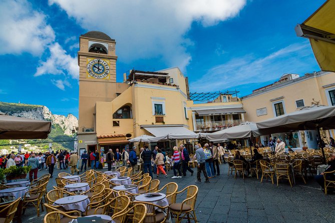 From Naples: Capri and Anacapri Small Group Tour + Ferry - Meeting at Naples port and crossing by hydrofoil
