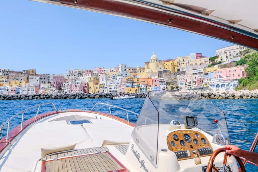 From Naples: Procida Transfer with Island Boat Tour - Leaving Naples from Molo Beverello