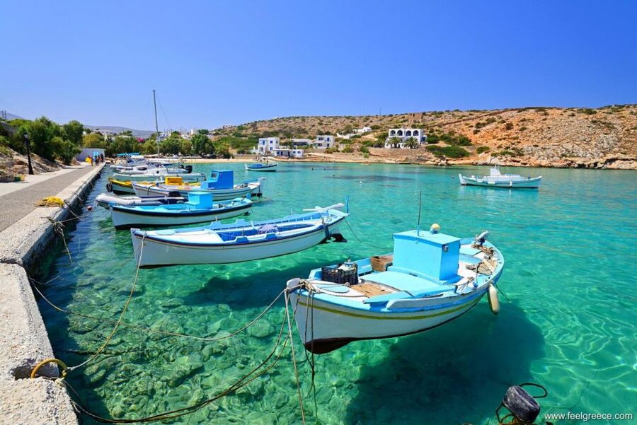 From Naxos: Cruise to Iraklia and Ano Koufonisi Island - A short stop at Iraklia’s St. George