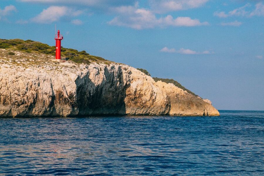 From Omis: Blue Cave & 5 Island Speedboat Tour - Budikovac gives you the real swim break