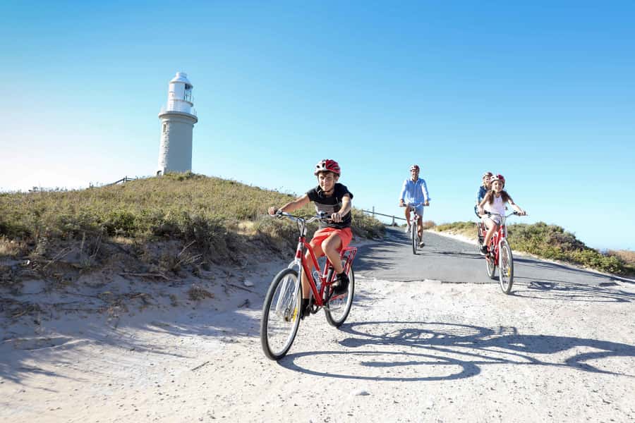 From Perth: Rottnest Island Ferry & Bike Trip - Collecting the bike at Rottnest jetty