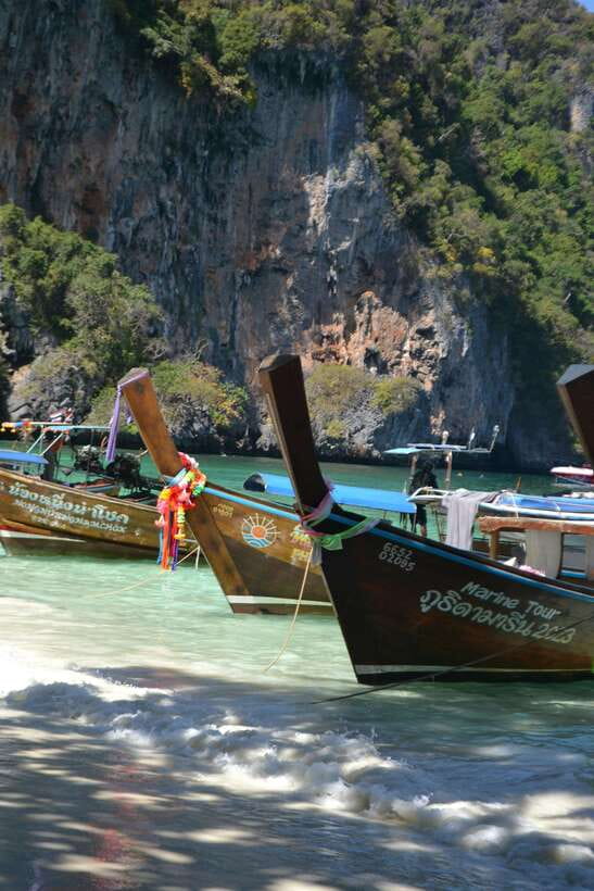 From Phi Phi: Full Day 7 Island Tour by Longtail with Sunset - Maya Bay, with one important fee